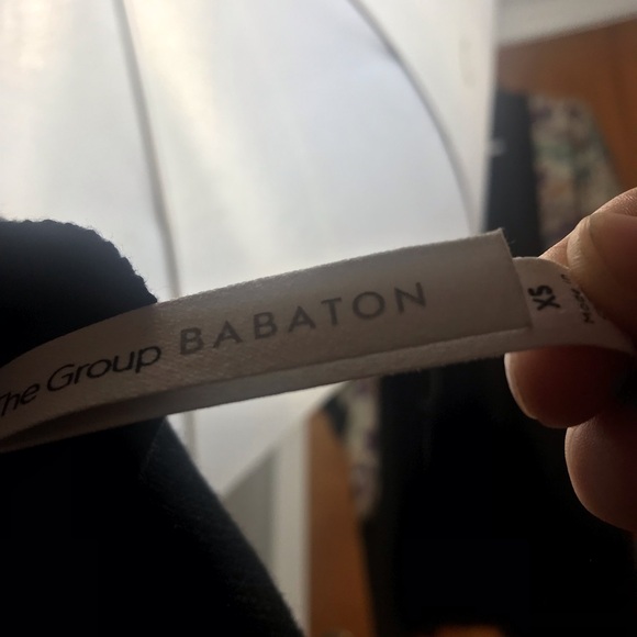 The BABATON Group Aritzia Black Ribbed Tube Pencil Bodycon Skirt - Picture 4 of 11